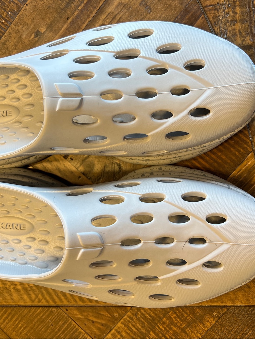Kane Revolve Open Back Light Gray Slip-On Foam Clog